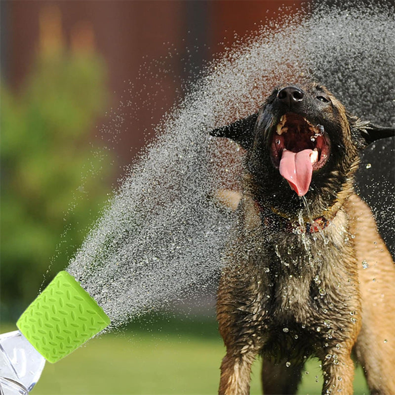 Silicone Pet Shower Head for Dog Bathing and Grooming
