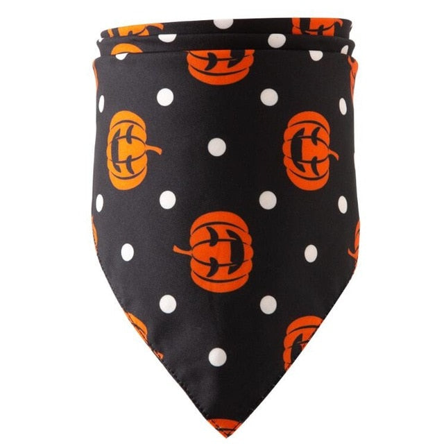 Holiday Dog Bandana Set, Polyester Triangle Scarf (5 Pack)