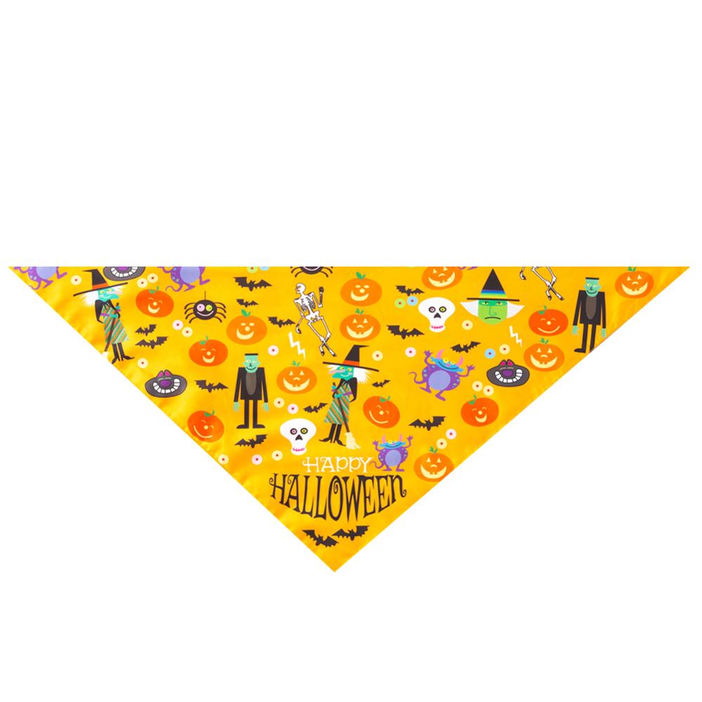 Holiday Dog Bandana Set, Polyester Triangle Scarf (5 Pack)