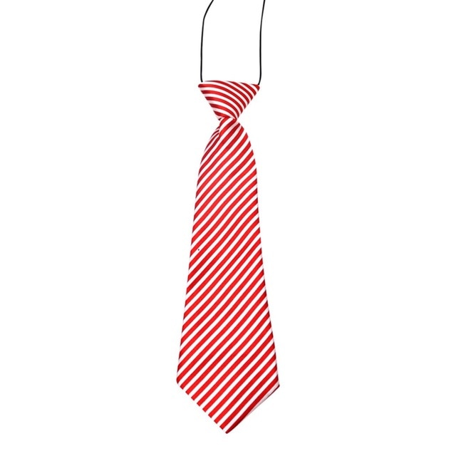 Striped Silk Bow Tie Collar for Small Dogs & Cats