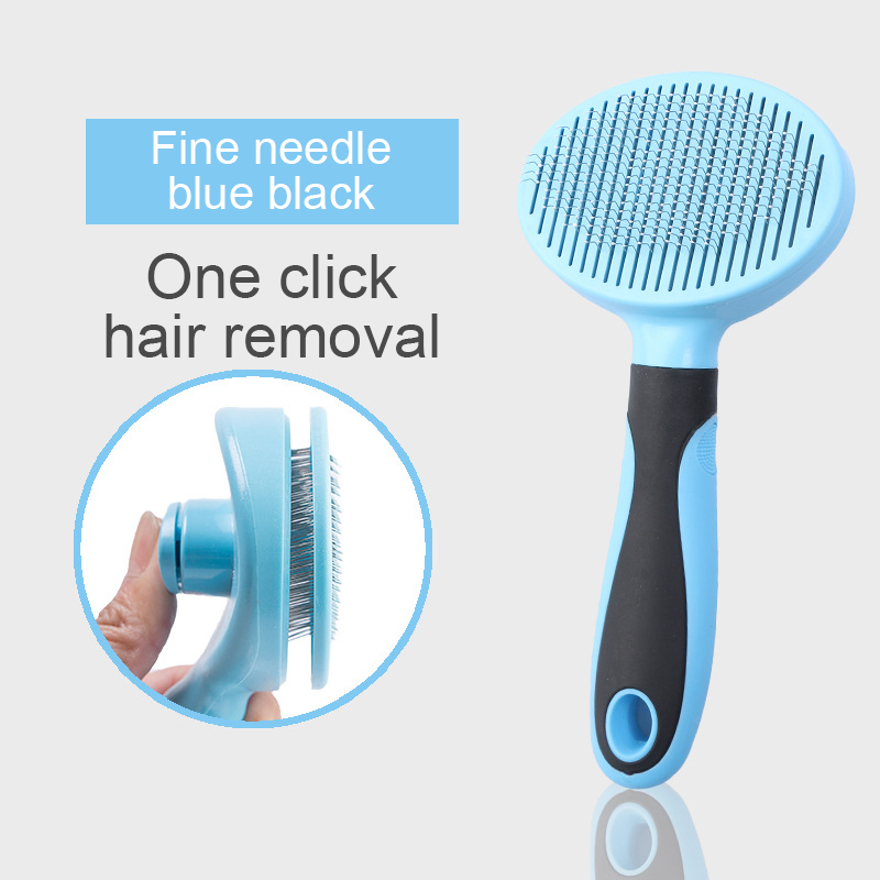 Pet Slicker Grooming Brush for Long Hair Dogs & Cats