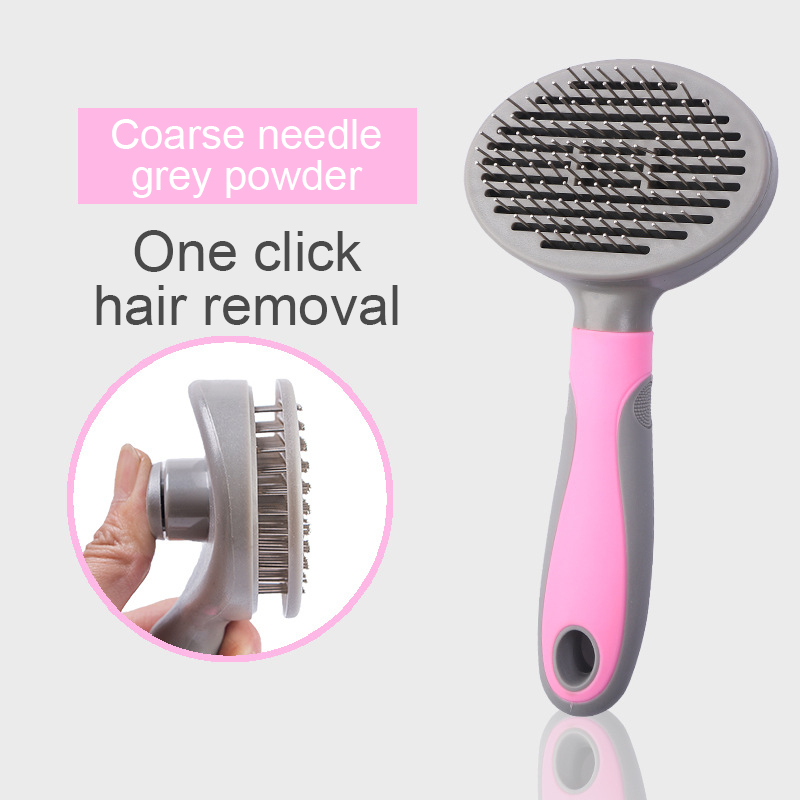 Pet Slicker Grooming Brush for Long Hair Dogs & Cats