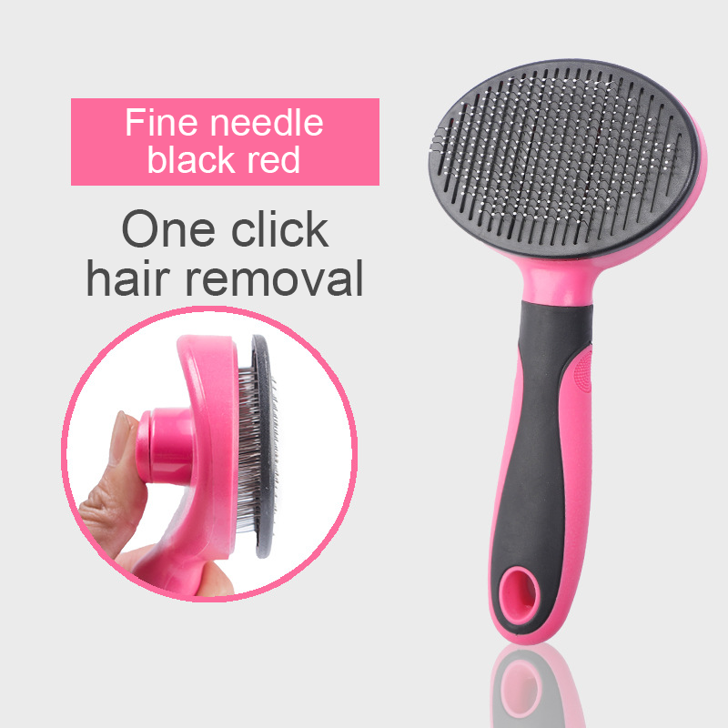 Pet Slicker Grooming Brush for Long Hair Dogs & Cats