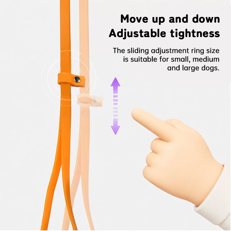 Dog Grooming Bathing Tether Rope with Silicone Grip