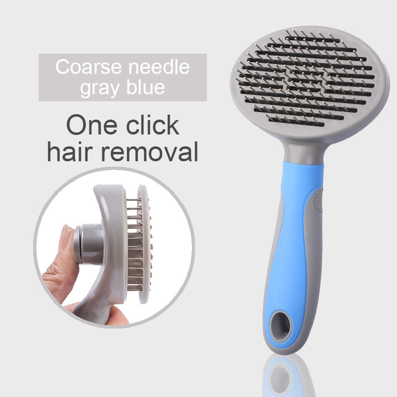 Pet Slicker Grooming Brush for Long Hair Dogs & Cats