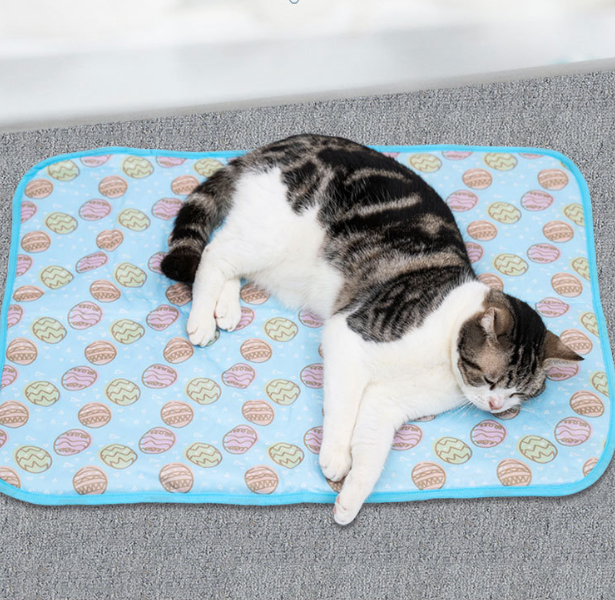 Pet Summer Cooling Pad Cat Ice Silk Pad Dog Cooling Mat Cool Touch Pet Summer Cooling Pad Cooling Mattress Sleeping Pad
