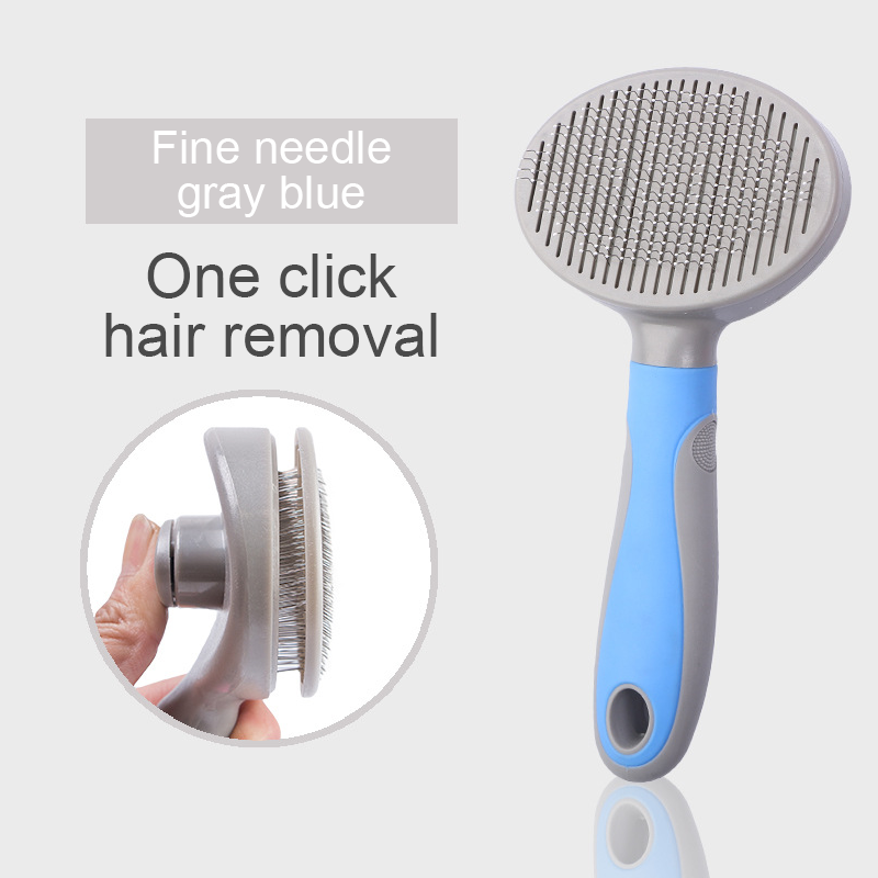 Pet Slicker Grooming Brush for Long Hair Dogs & Cats