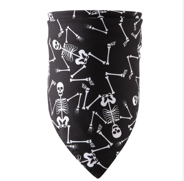 Holiday Dog Bandana Set, Polyester Triangle Scarf (5 Pack)