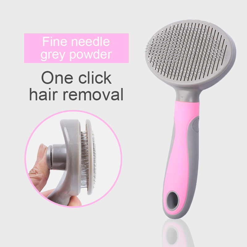 Pet Slicker Grooming Brush for Long Hair Dogs & Cats