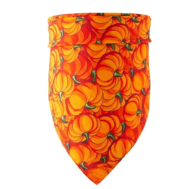 Holiday Dog Bandana Set, Polyester Triangle Scarf (5 Pack)