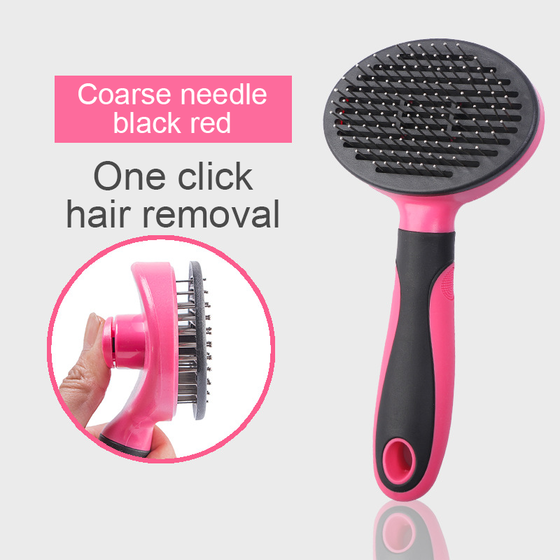 Pet Slicker Grooming Brush for Long Hair Dogs & Cats