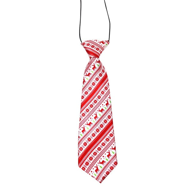 Striped Silk Bow Tie Collar for Small Dogs & Cats