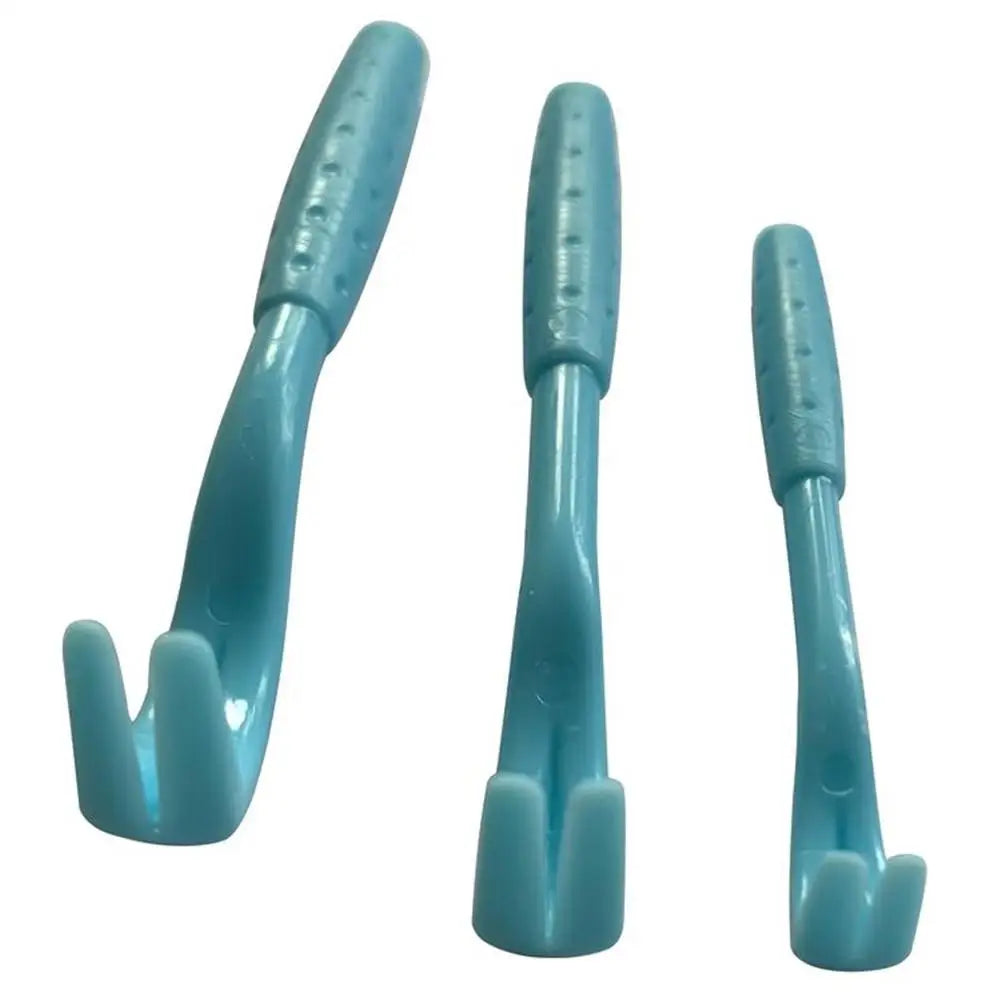 3-Piece Plastic Tick and Flea Removal Hooks for Pets